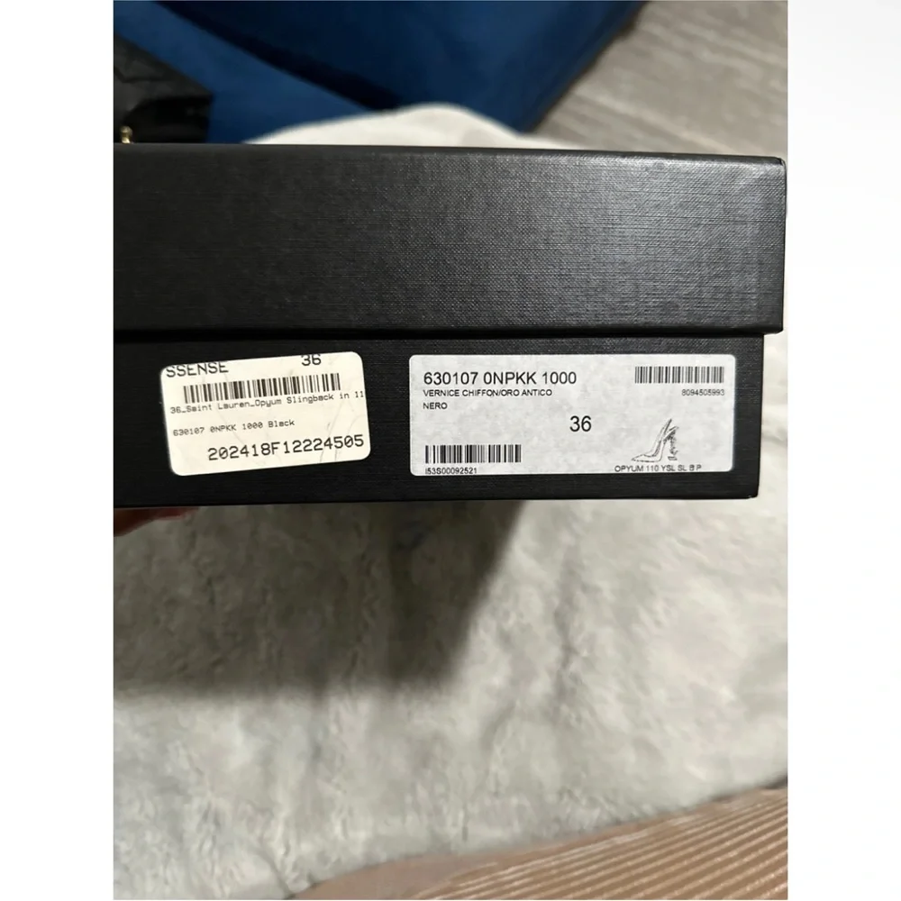 100% Authentic Saint Laurent Opyum Patent Leather Heels - Picture 10 of 10